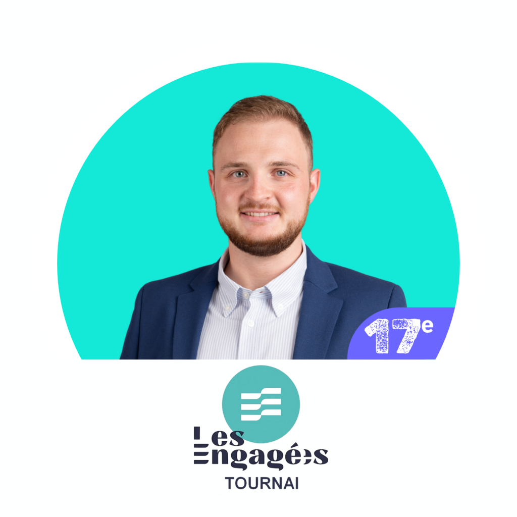 17 candidat liste commune les engagés tournai